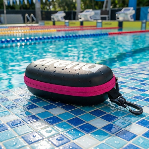 Carcasas para proteger las gafas de natación