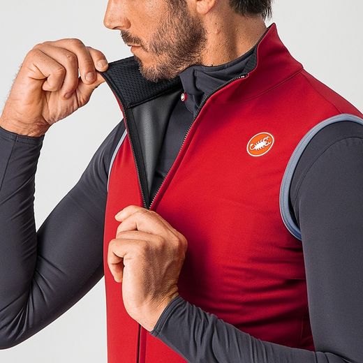 Chaquetas y chalecos masculinos de ciclismo.