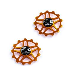 13T Pulley Wheels for Shimano MTB 12speed Orange
