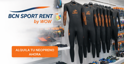 ALQUILER NEOPRENO PARA TRIATLON Y AGUAS ABIERTAS. 2 DIAS entre semana. de lunes a jueves. Seguir el link de abajo www.wowrentbcn.com