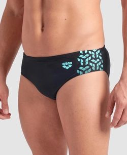 ARENA Bañador Hombre  Slip Kikko V Black Water