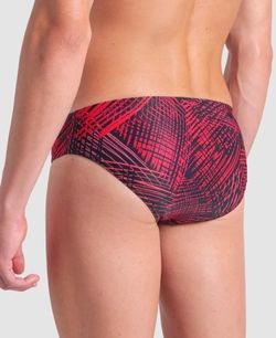 ARENA Bañador Hombre  Slip Team Energy Rojo