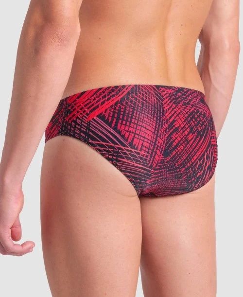 ARENA Bañador Hombre  Slip Team Energy Rojo