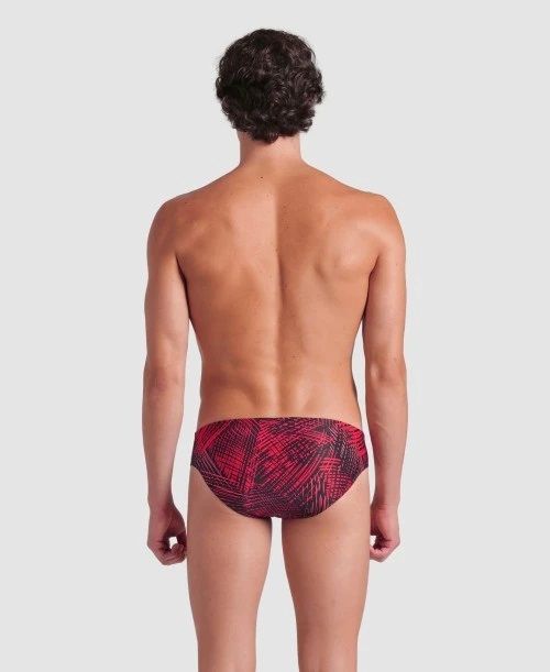 ARENA Bañador Hombre  Slip Team Energy Rojo