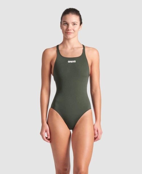 ARENA BAÑADOR Mujer SWIMSUIT TECH MULTI SOLID dark sage/artic 28