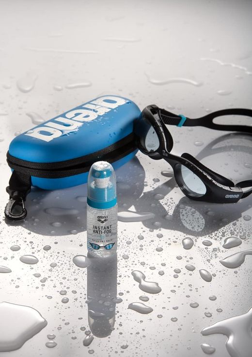 Arena Goggle Case Black White Royal