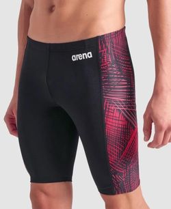 Arena Team Energy swim Jammer Black Team Rojo