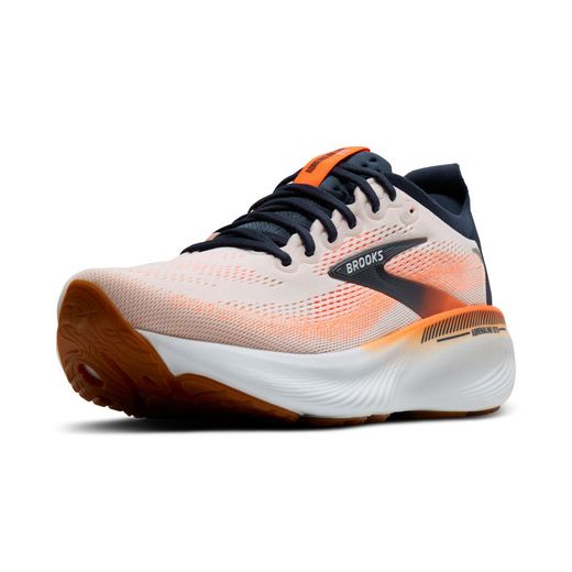 Brooks ADRENALINE GTS 25 Hombre White/Spellbound/Orange