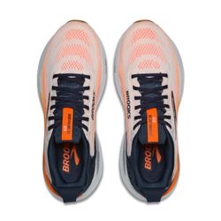 Brooks ADRENALINE GTS 25 Hombre White/Spellbound/Orange