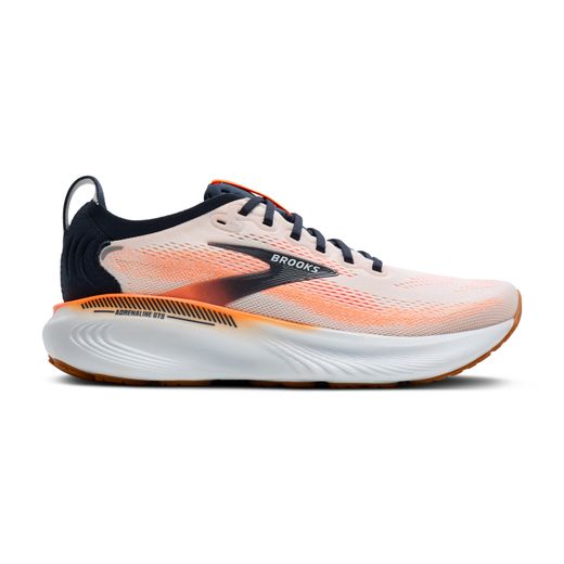 Brooks ADRENALINE GTS 25 Hombre White/Spellbound/Orange