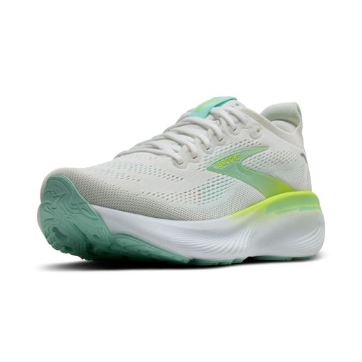 Brooks ADRENALINE GTS 25 Mujer White/Nightlife/Yucca