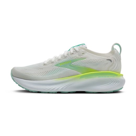 Brooks ADRENALINE GTS 25 Mujer White/Nightlife/Yucca