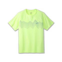 BROOKS CAMISETA ATMOSPHERE SHORT SLEEVE 2 LIME/ELEVATE
