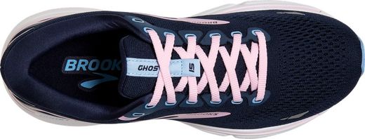 Brooks Ghost 15 Mujer - Peacoat