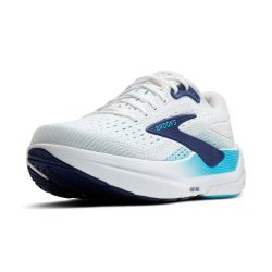 Brooks Ghost Max 3 HombreBright White/Beacon Blue/Teal