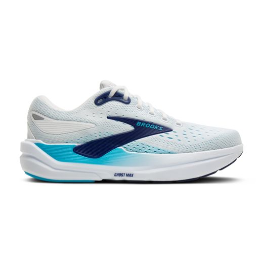 Brooks GHOSTE MAX 3 Hombre Bright White/Beacon Blue/Teal