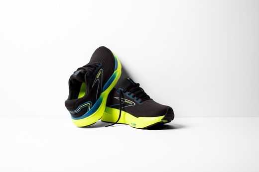 Brooks Glycerin 21 Hombre Black/Blue / Nightlife/Black