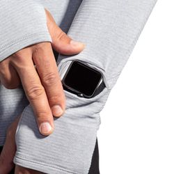 Brooks Notch Thermal Hoodie 2.0 Htr Ash/Black