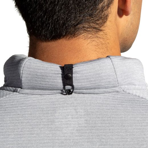 Brooks Notch Thermal Hoodie 2.0 Htr Ash/Black