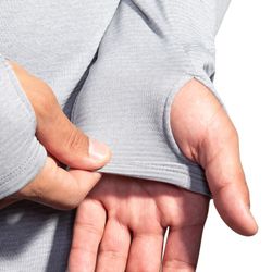 Brooks Notch Thermal Hoodie 2.0 Htr Ash/Black