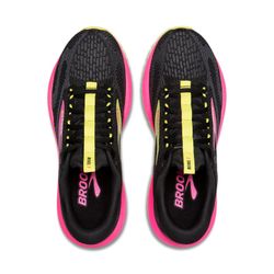 Brooks Revel 7 Black/Pink/Lemon Tonic