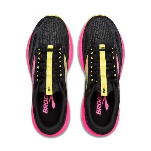 Brooks Revel 7 Black/Pink/Lemon Tonic