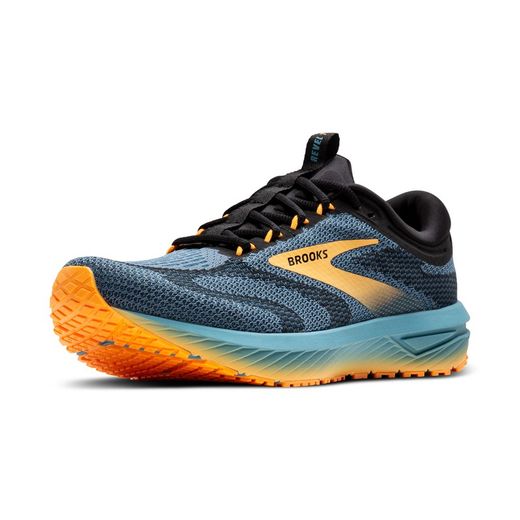 Brooks Revel 7 Storm Blue/Black/Orange Pop