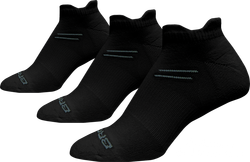 Brooks Run-In No Show 3-Pack Black