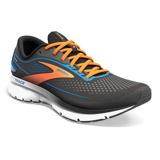 Brooks Trace 2 Hombre Black/Classic Blue/ Orange
