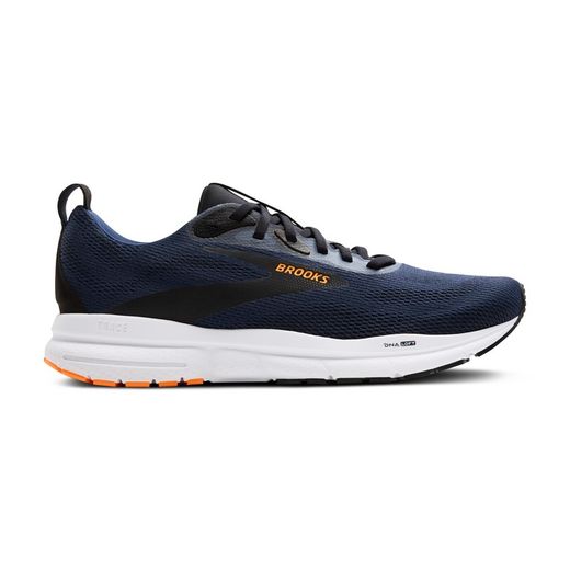 Brooks Trace 4 Peacoat/Black/Orange Pop