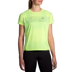 BROOKS WOMEN SPRINT FREE SHORT SLEEVE 2.1