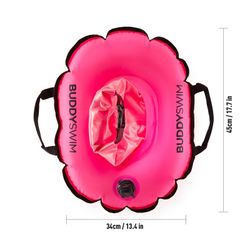 BUDDYSWIM Boya Natación Aguas Abiertas HYDRASTATION (Donut) Rosa