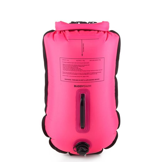BUDDYSWIM BOYA NATACION AGUAS ABIERTAS. ROSA  LIVE LOVE SWIMM 20LT