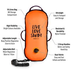 BUDDYSWIM Boya Ultralight LLS Naranja