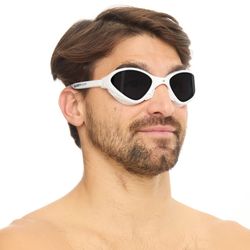 Buddyswim Goggles Ozean White/Smoke