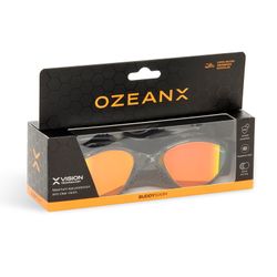 Buddyswim Goggles OzeanX Black/Iridium Mirror