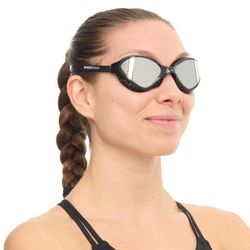 Buddyswim Goggles OzeanX Black/Silver Mirror