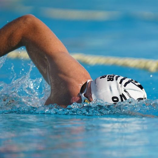Buddyswim Goggles OzeanX White/Blue Mirror