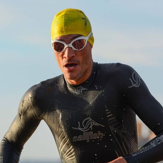 Buddyswim Goggles OzeanX White/Silver Mirror