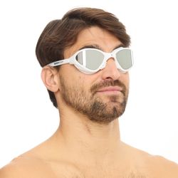 Buddyswim Goggles OzeanX White/Silver Mirror