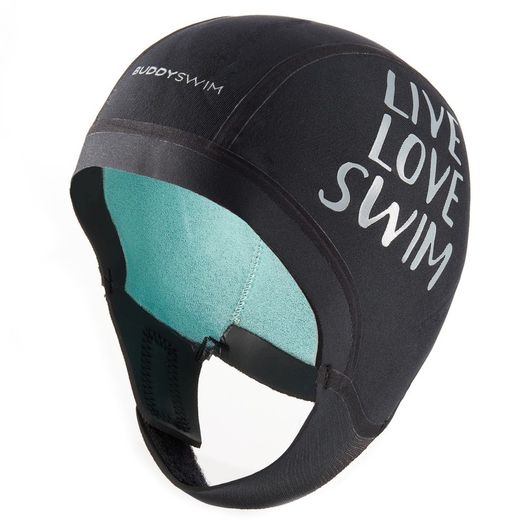 BUDDYSWIM Gorro Neopreno Trilaminate Warmth 2.5mm, Negro