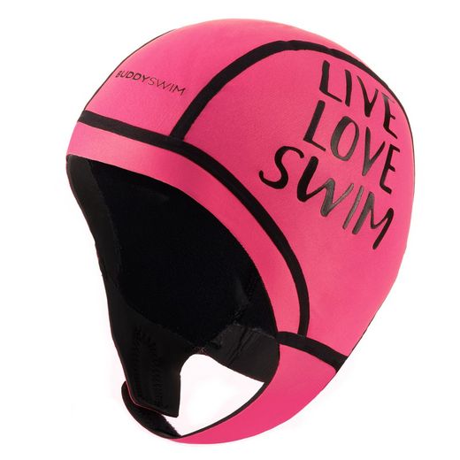 Buddyswim Gorro Neopreno Trilaminate Warmth 2.5mm, Rosa