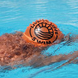 Buddyswim Gorro de natación Silicone Swim Cap  LLS2 Orange