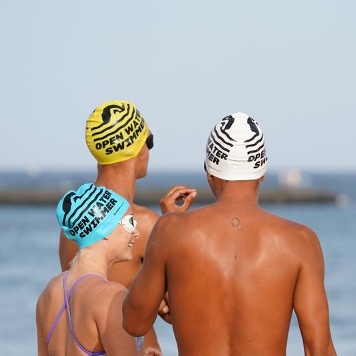 Buddyswim Gorro de natación Silicone Swim Cap OWS Yellow