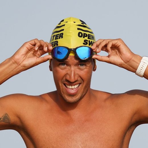 Buddyswim Gorro de natación Silicone Swim Cap OWS Yellow