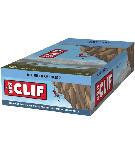 Caja de 12 uds. barrita energética Clif de arándanos azules