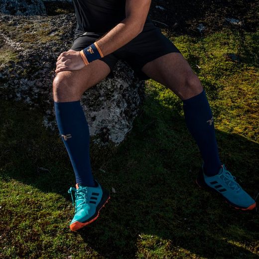 Calcetín Boost alto Fyke azul marino