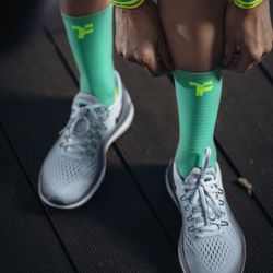 Calcetín Boost Medio  Fyke verde