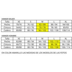 HANKER DADPA Camiseta Térmica Manga Larga Unisex ROJA