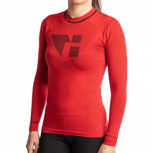 HANKER DADPA Camiseta Térmica Manga Larga Unisex ROJA